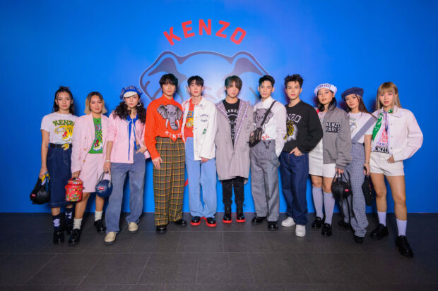 Celebrities and influences from all over Asia take center stage for KENZO