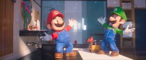 Mario and Luigi in 'The Super Mario Bros. Movie'
