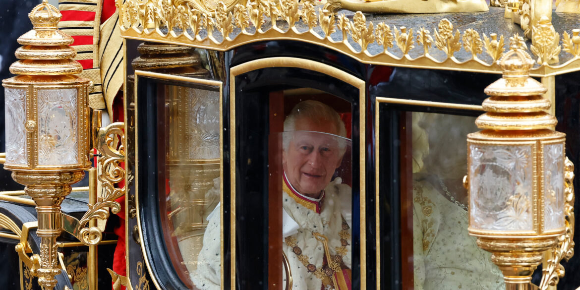 Photo of King Charles III taken before his coronation on Saturday, May 6.