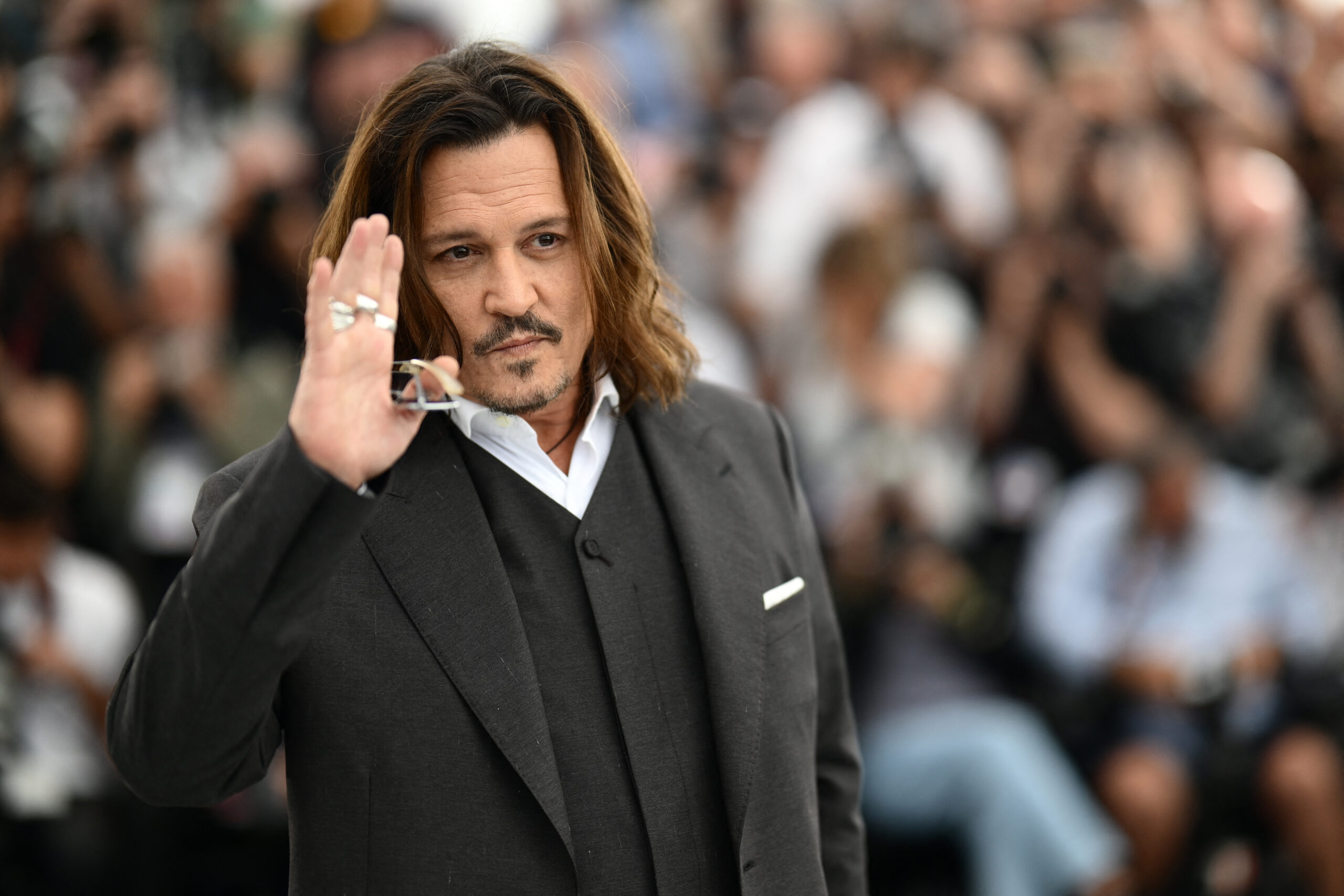 Johnny Depp Receives Warm Welcome as Comeback Film Opens Cannes