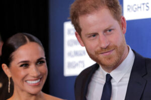 Britain's Prince Harry, his wife Meghan, and her mother were involved in a "near catastrophic" car chase with press photographers in New York