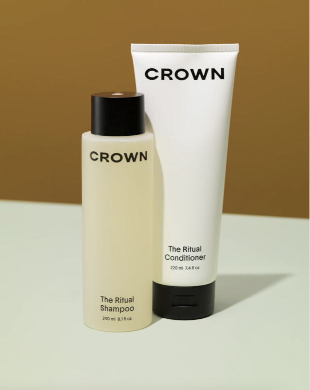 Crown affair shampoo and conditioner