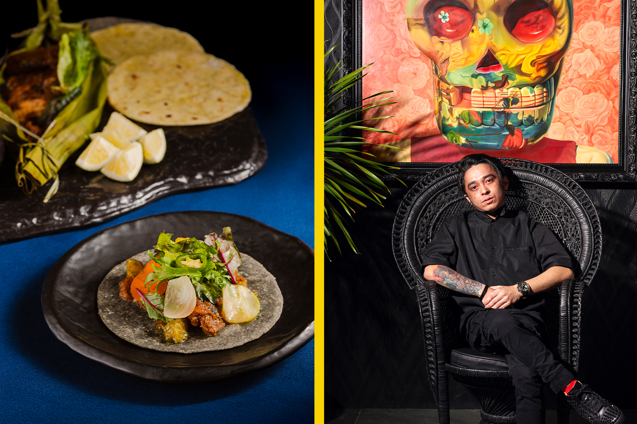 Make your own tacos? Wield a balisong? Charles Montañez wants you to have a blast with new 14-course menu