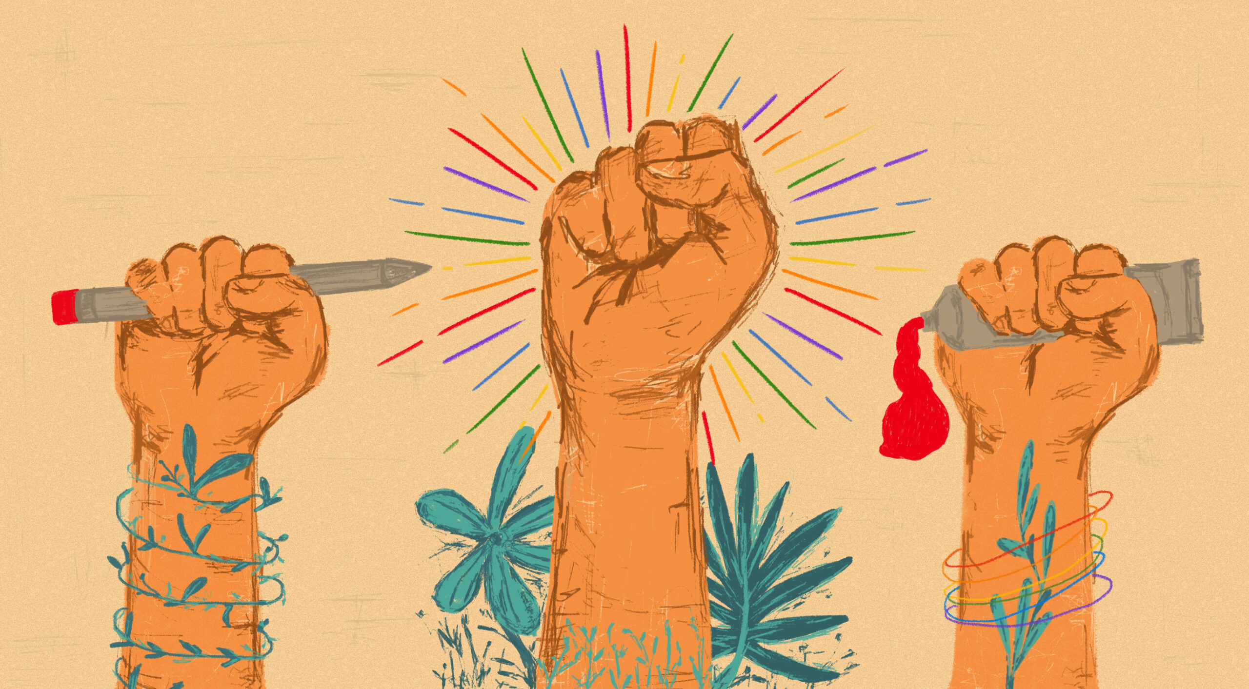 'Amidst the Climate Crisis, How Can Queer Filipino Art Create a Language of Resistance?' cover art