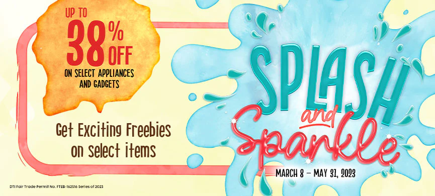 Sparkling appliances discounts to end your summer with a splash