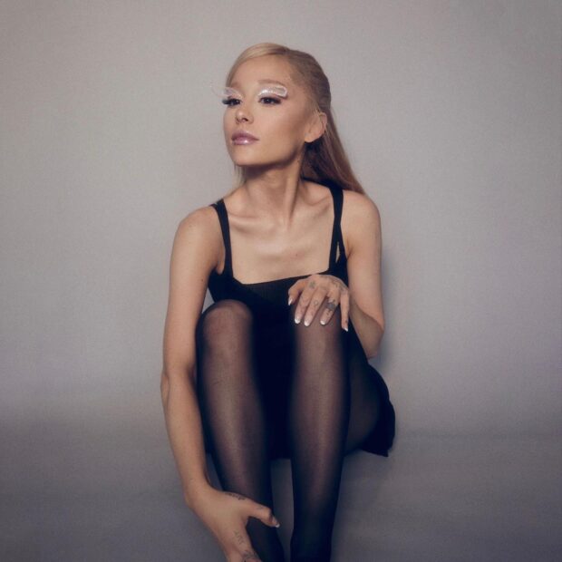 Ariana Grande with r.e.m. beauty via Instagram
