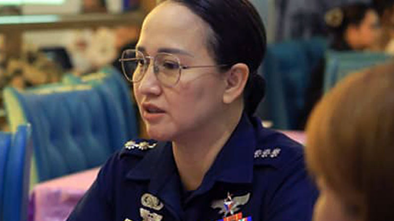Col. Maria Christina Basco is a mother of four, a wife, a pilot, a chief of the Air Force's International Affairs Division, and more.