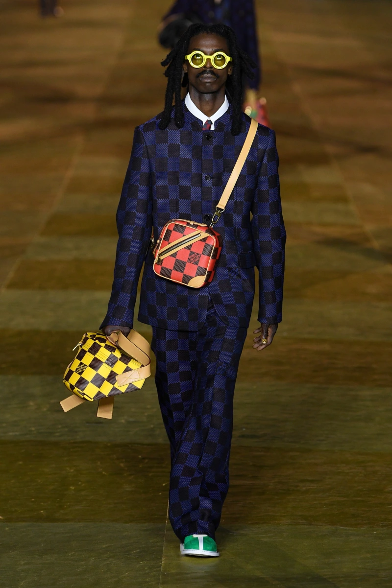 Louis Vuitton: Pharrell Williams puts on a dazzling entrance show