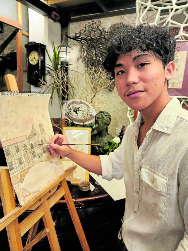 Chocolate prince and artist JP Choa