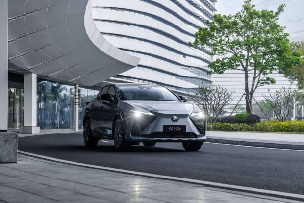 Lexus RZ 450e electric car