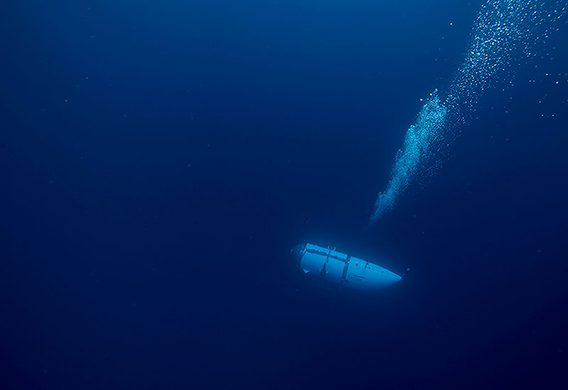 The ‘Titan’ underwater | OceanGate