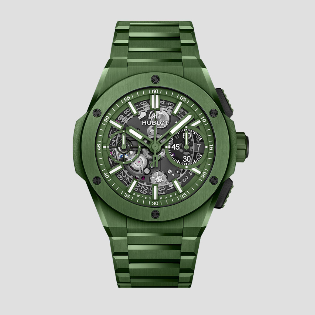 Novak Djokovic Hublot Big Bang Green Wimbledon watches 2023