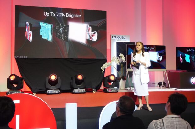 Ms. Angelica Dumlao, Product Manager for LG TVs