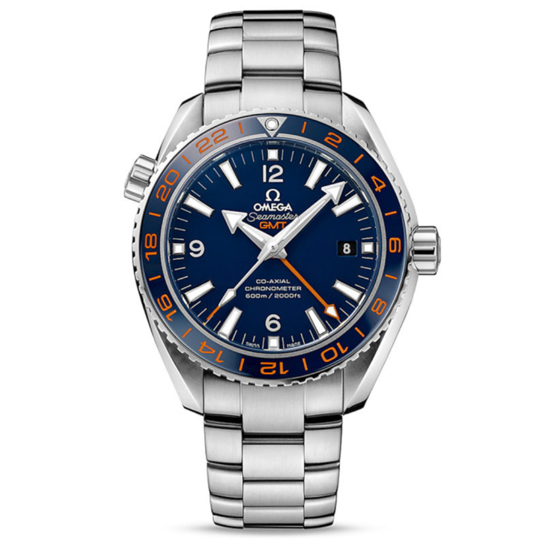 Omega Seamaster Planet Ocean Co-Axial GMT Wimbledon watches 2023