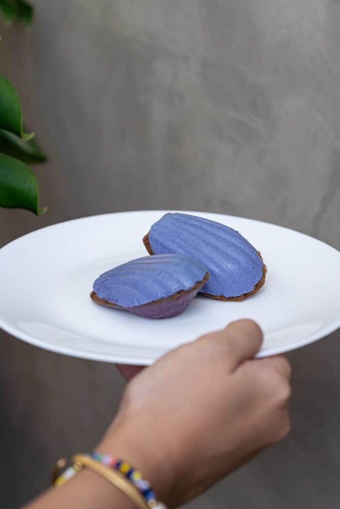 Ube madeleines