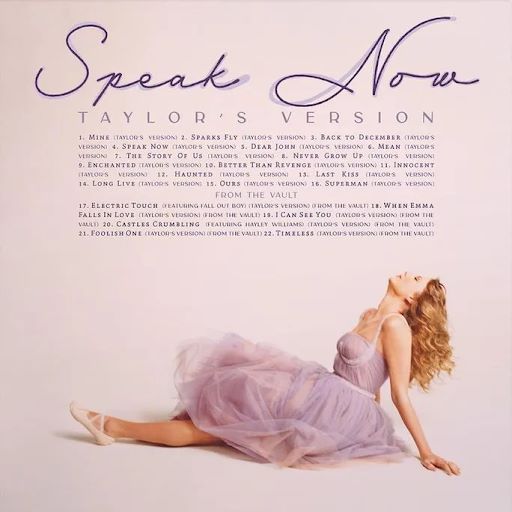 Taylor Swift’s Re-Recorded ‘Speak Now’ 