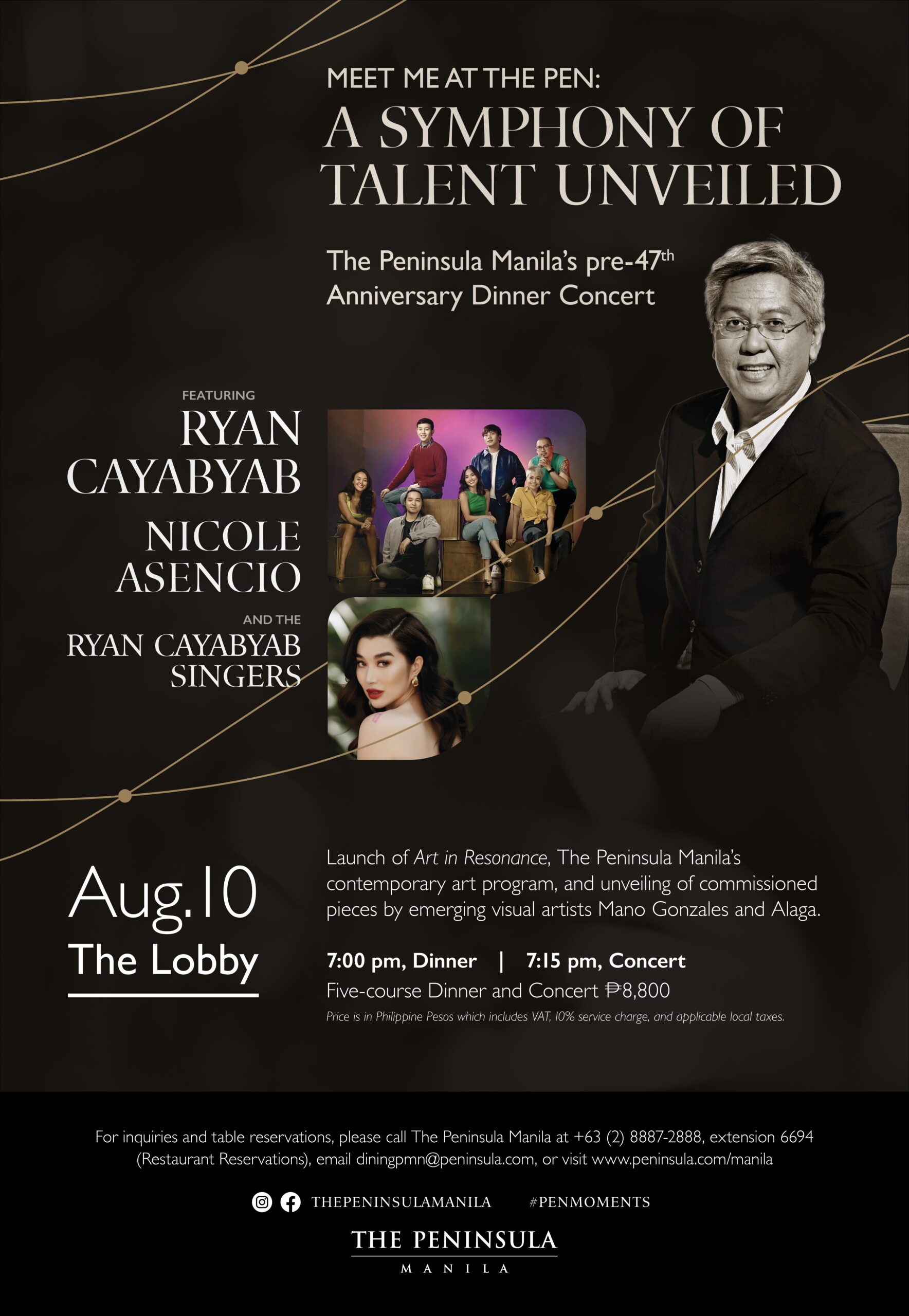 Peninsula Manila Ryan Cayabyab concert