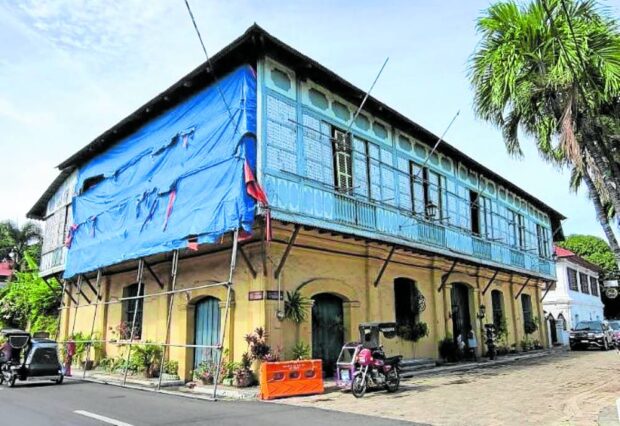 Restoring Vigan’s heritage buildings after the 2022 quake