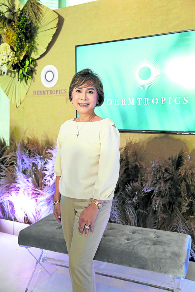 Dr. Julieta Peralta-Arambulo, mother of Margaux Arambulo-Lucena and the inspiration behind Dermtropics