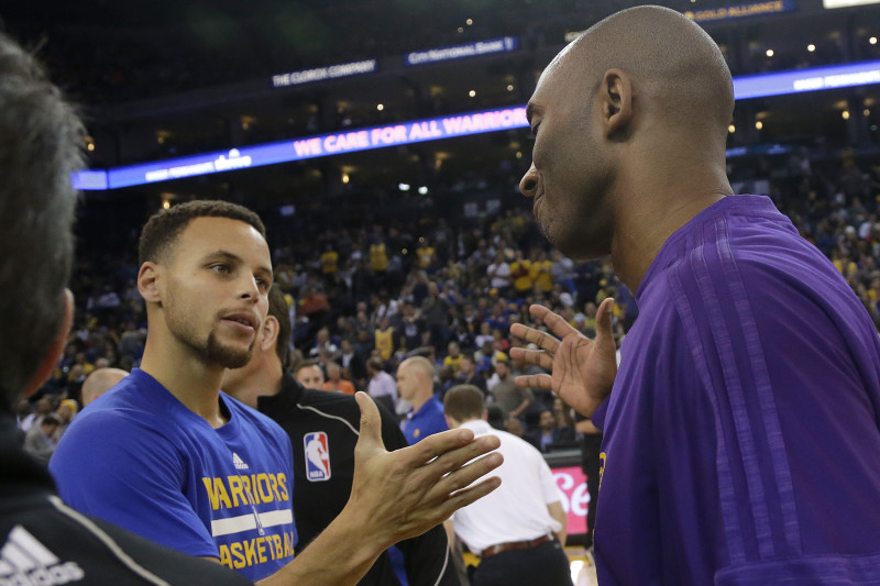 Kobe and Stephen Curry