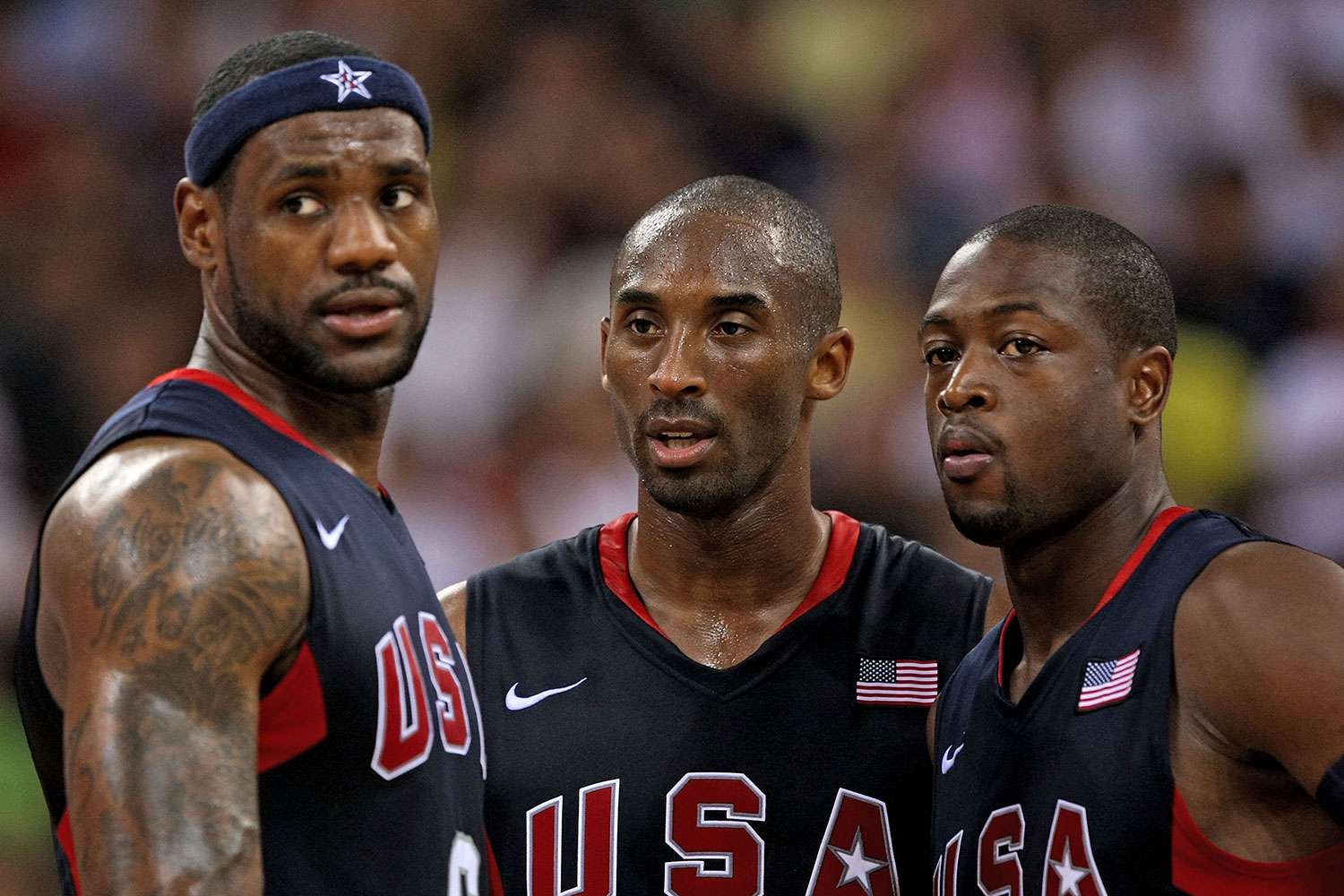 Kobe, LeBron, and DWade