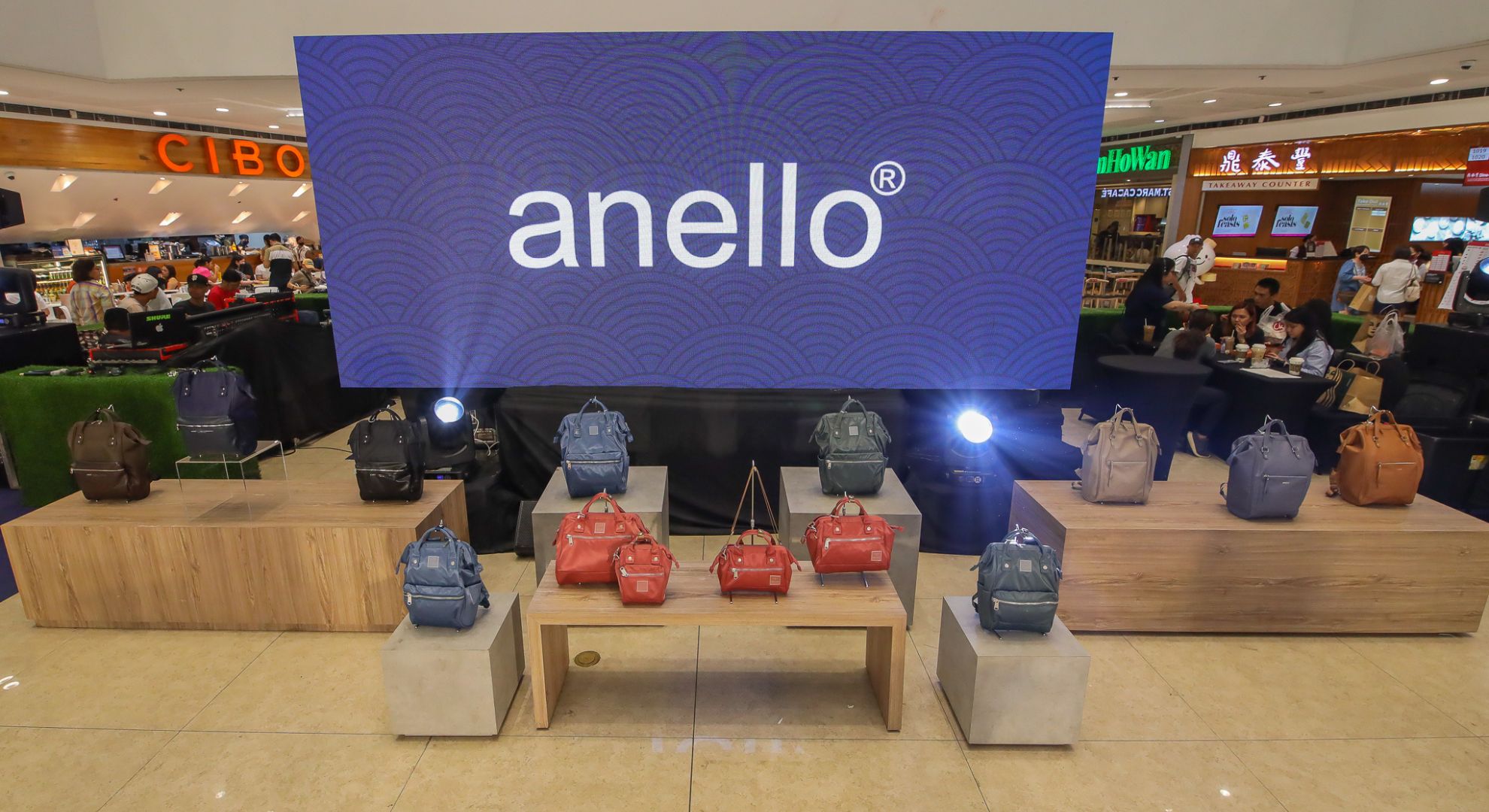 anello Philippines kicked off 'all about anello' 3-day event in SM Megamall