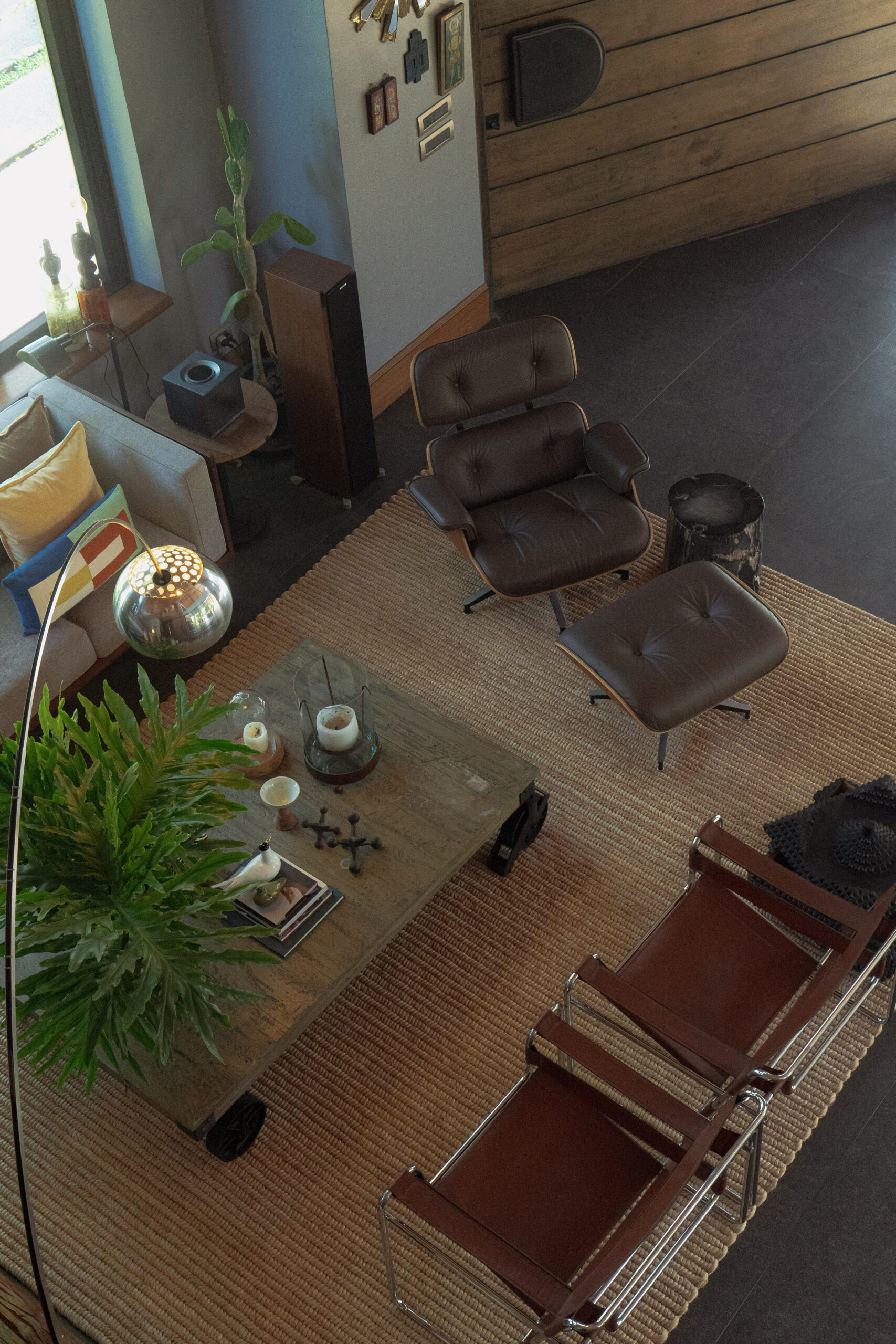 Eames and Wassily chairs