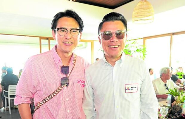 SM Supermalls president Steven Tan and Alliance Global CEO Kevin Tan