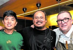 Chefs ThiTid Tassanakajohn, Jordy Navarra and Chele Gonzalez