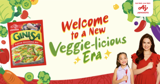 Aji-Ginisa leads the I Love Veggie-licious Movement with Marian Rivera and Zia to launch the new era of cooking
