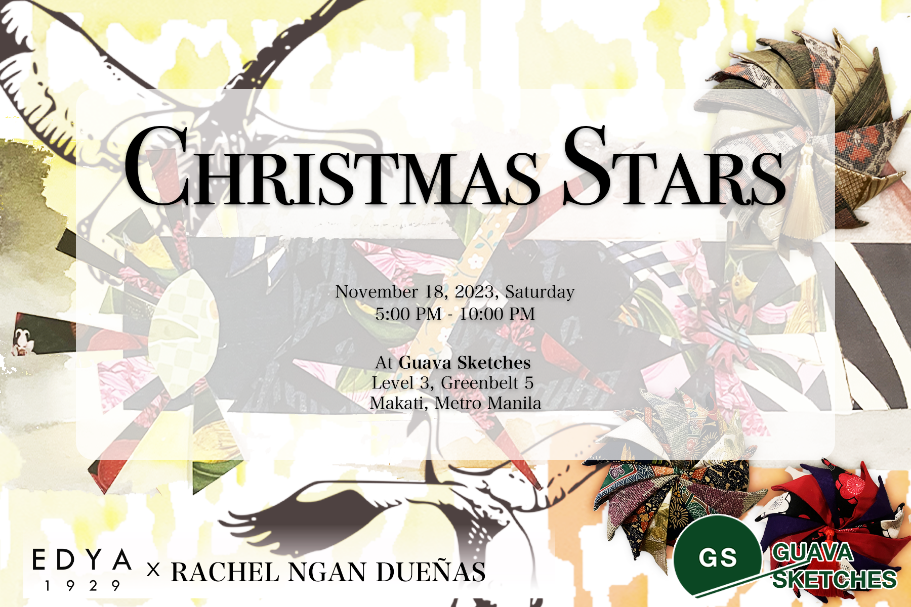 Christmas Stars event poster