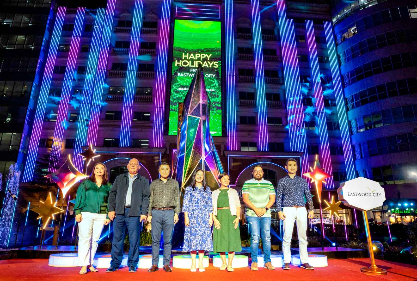 Eastwood City dazzles with Biggest and Brightest Light Show in the Country