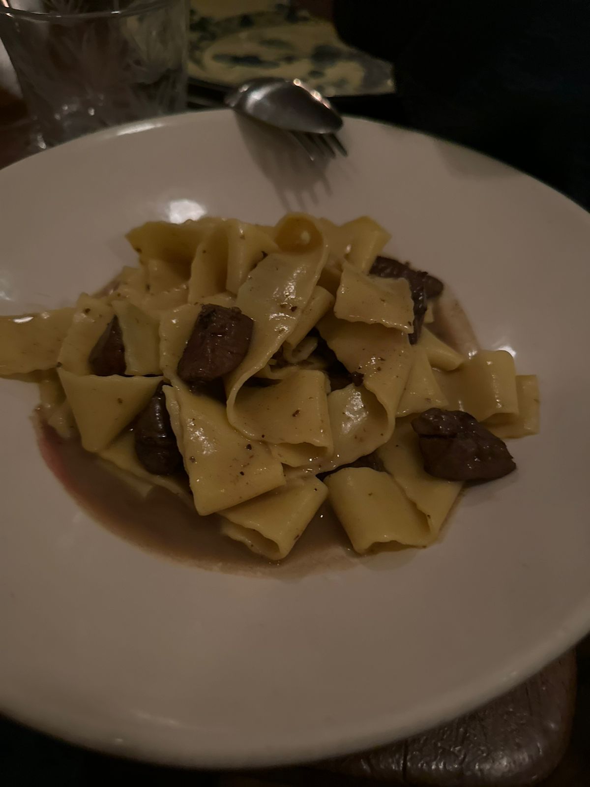 Rosetta’s Pappardelle with chicken liver and