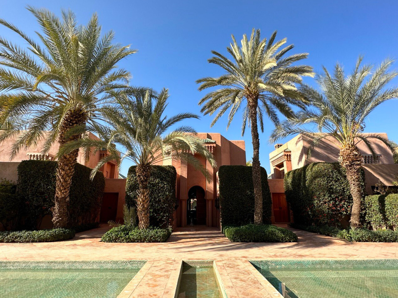 Designed by Ed Tuttle, Amanjena is a palatial paradise set at the heart of Marrakech, Morocco | Photos courtesy of Ria Prieto