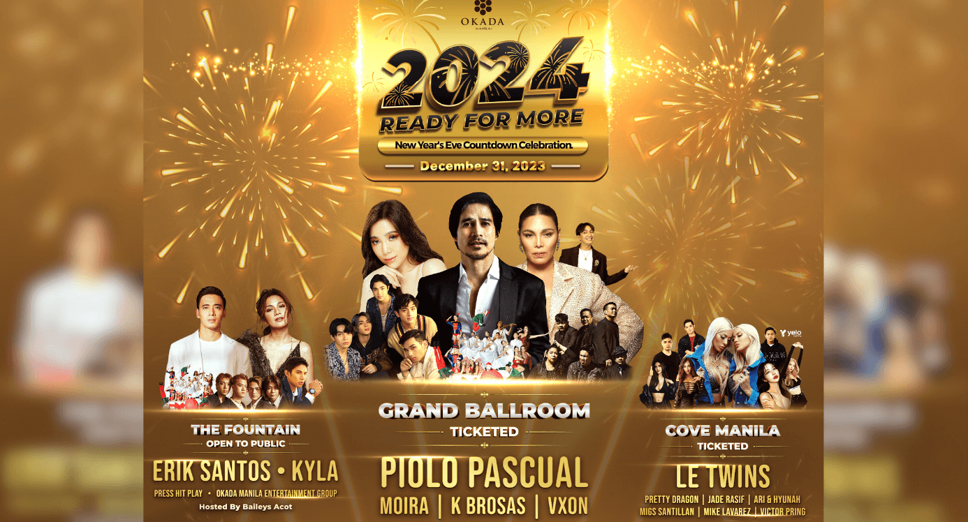 2024 ready for more: Okada Manila’s New Year’s Eve countdown celebration
