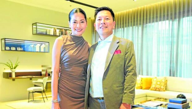 Andrew Ng, Super Salone founder, with wife Nichole Ng