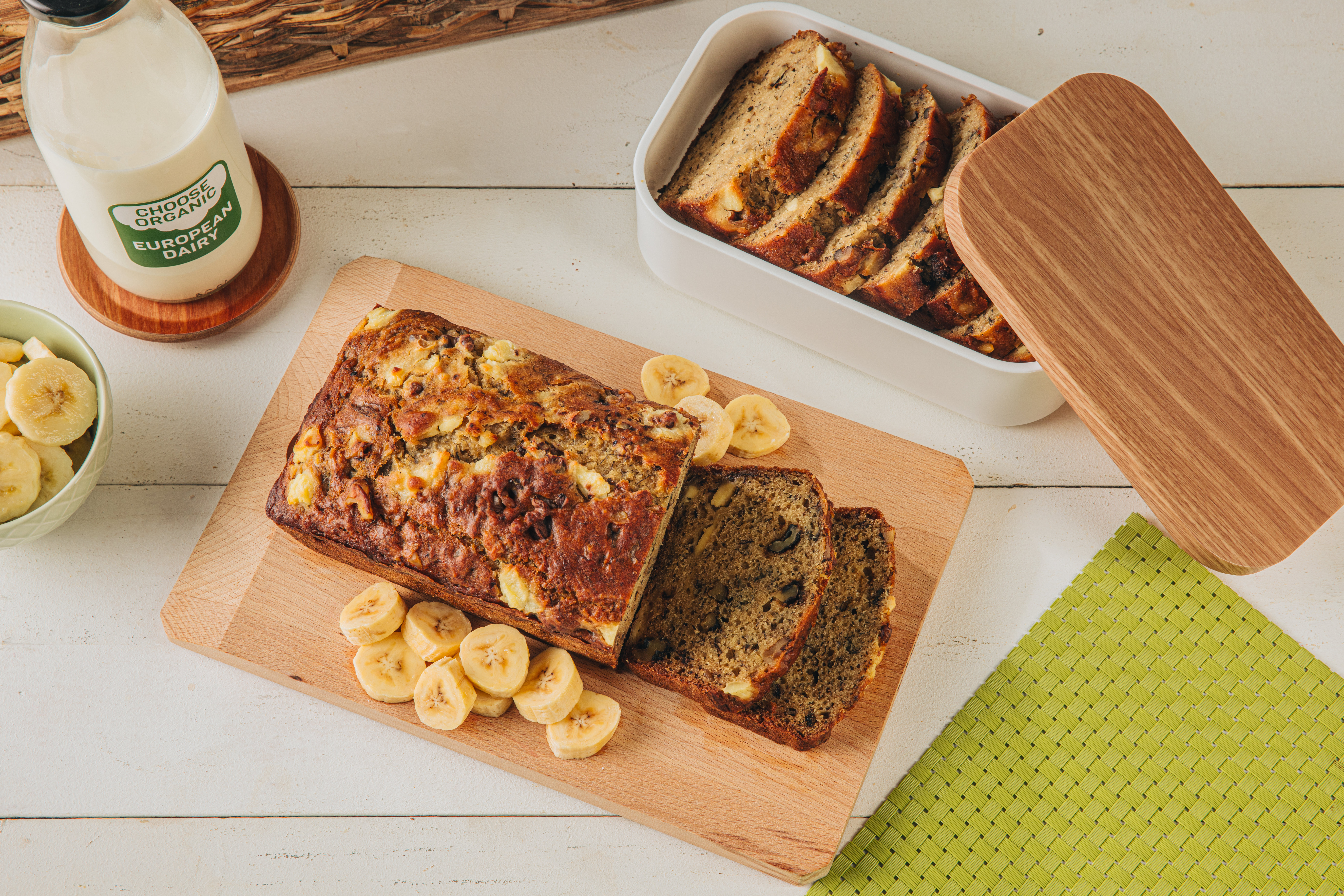 The possibilities with organic European dairy are endless—include it in your next attempt at baking banana bread