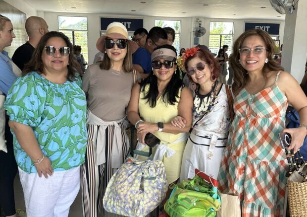 Joy Leoy, Marilou Bau- tista, Bechay Mendoza, Sea Princess, Ann Pastrana