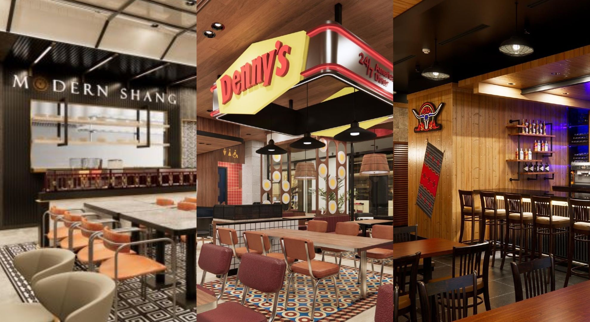Texas Roadhouse, Denny’s and Modern Shang are now open at Ayala Malls Vermosa