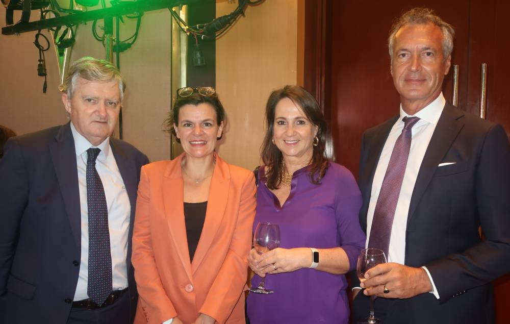Ireland Ambassador William Carlos, UK Ambas-sador Laure Beaufils, Netherlands Ambassador
Marielle Geraedts, Peter Ten Bosch