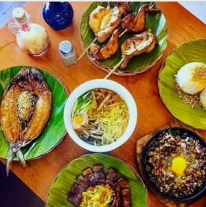 Filipino dishes with a Negrense touch