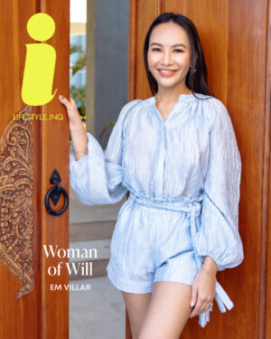 Em Villar covers the February 2024 issue of Lifestyle.INQ.