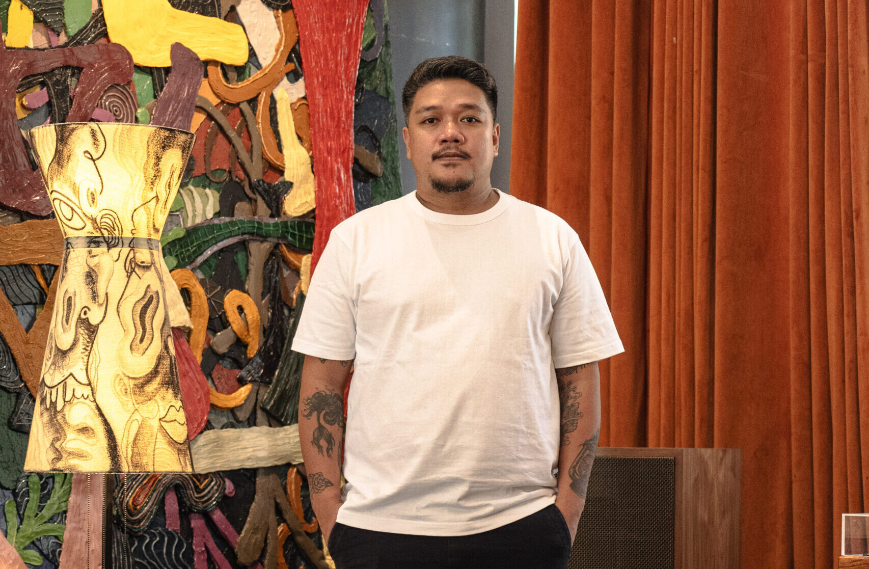 Changing shades: Artist Jigger Cruz introduces a new style of painting