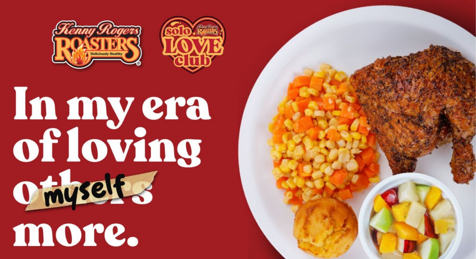 Alone but not lonely: Celebrate ‘solo love’ this Valentine’s at Kenny Rogers Roasters