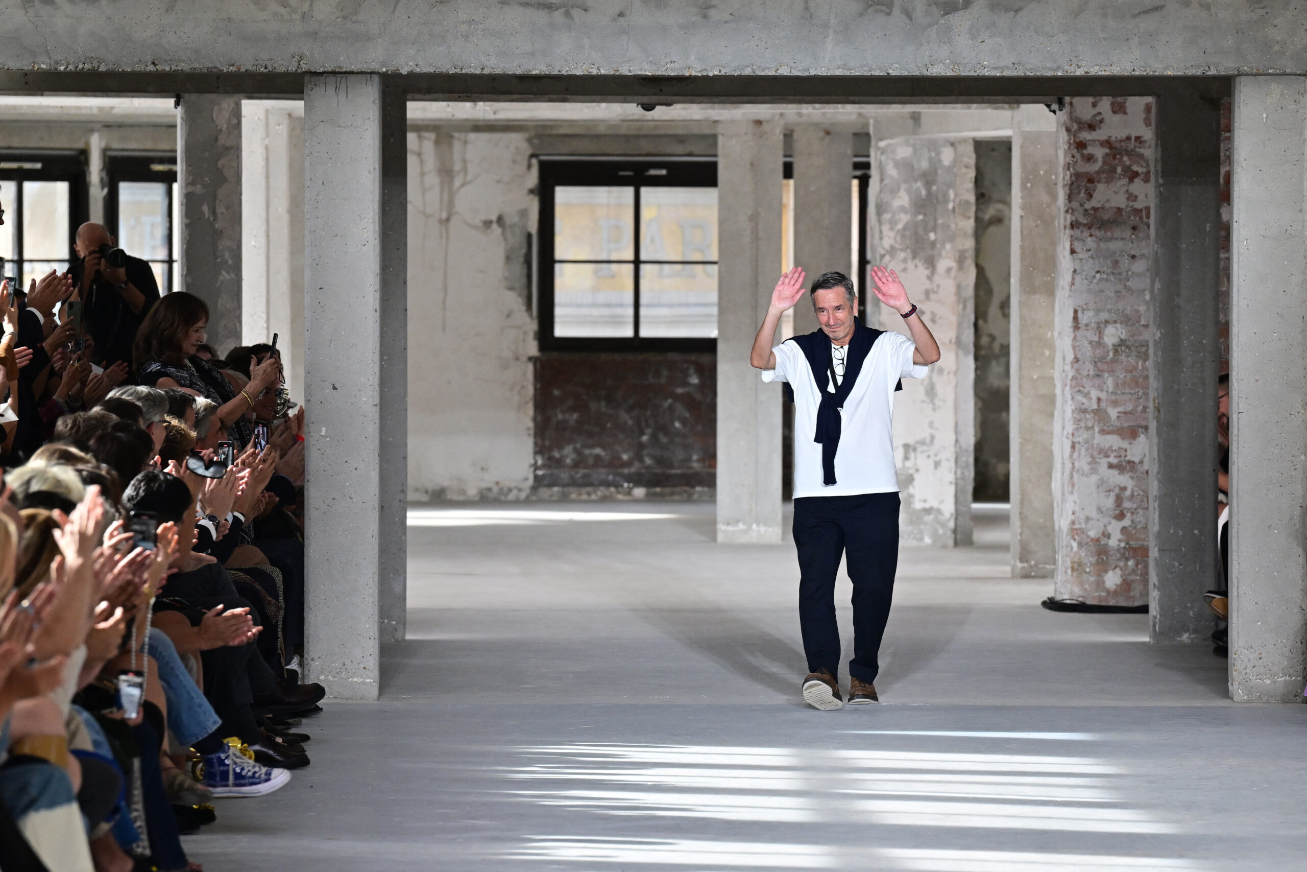 Fashion designer Dries Van Noten is set to take his final bow