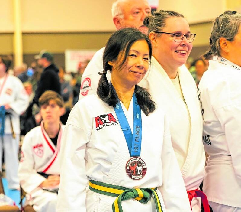 Taekwondo mom’s journey from craniotomy to champion
