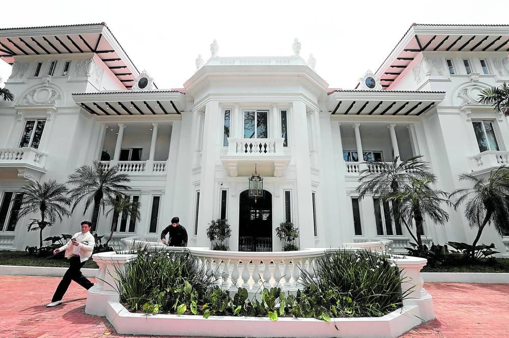 A rare glimpse inside the renovated Laperal Mansion