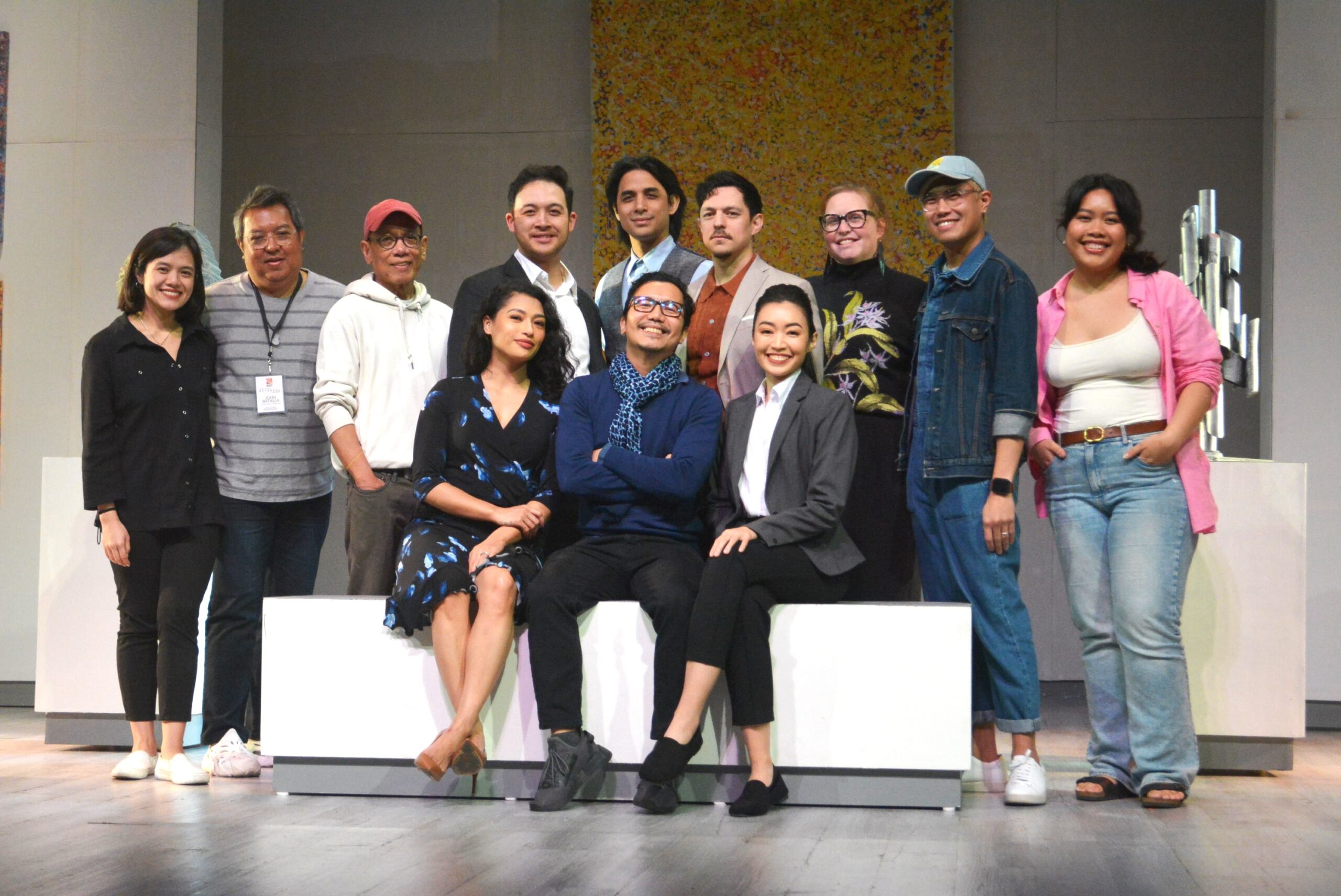 The cast and production team of “Betrayal” 