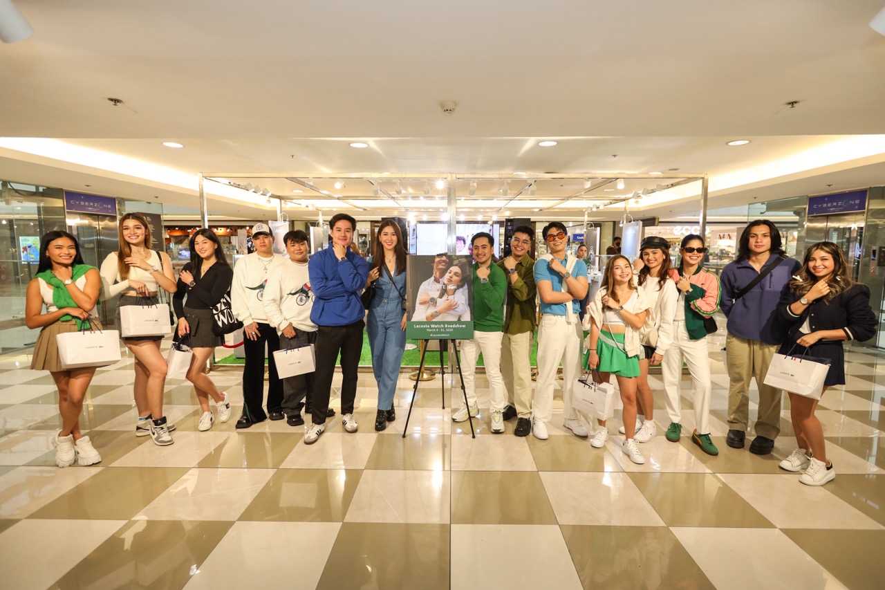 Lacoste Watch unveils three new captivating collections at pop-up store in SM Makati