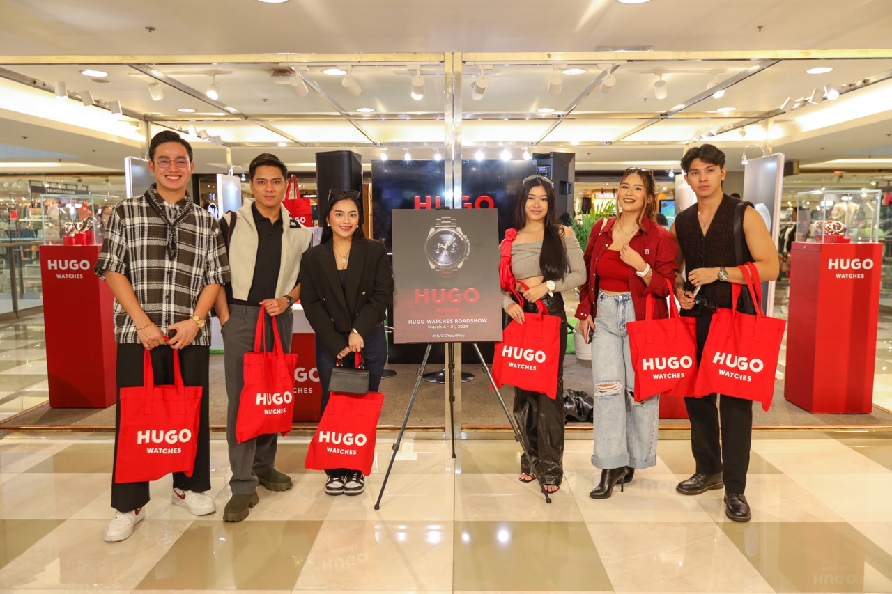 HUGO Watches introduces newest collections at exclusive pop-up store in SM Makati